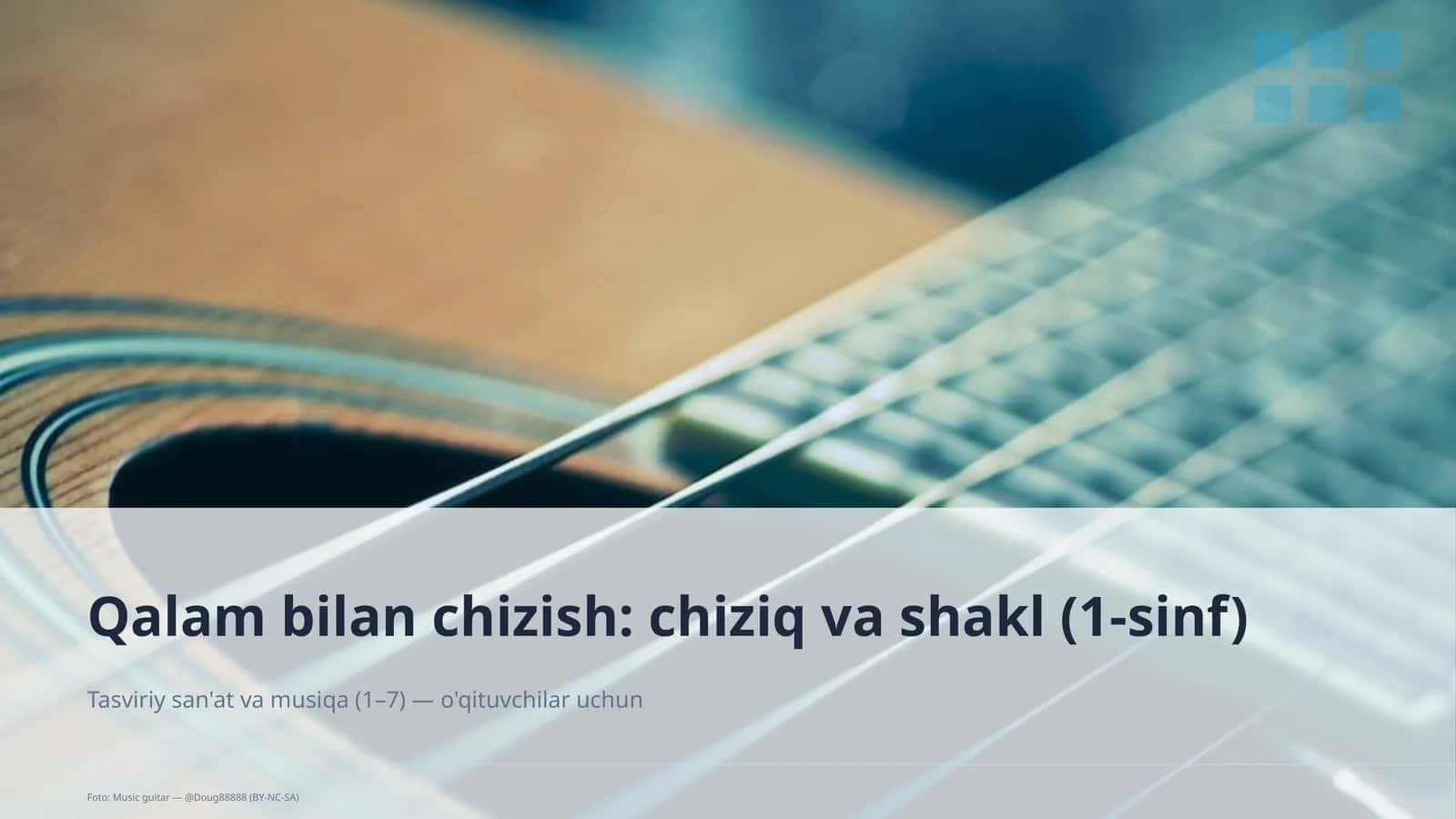 Qalam bilan chizish: chiziq va shakl (1-sinf)