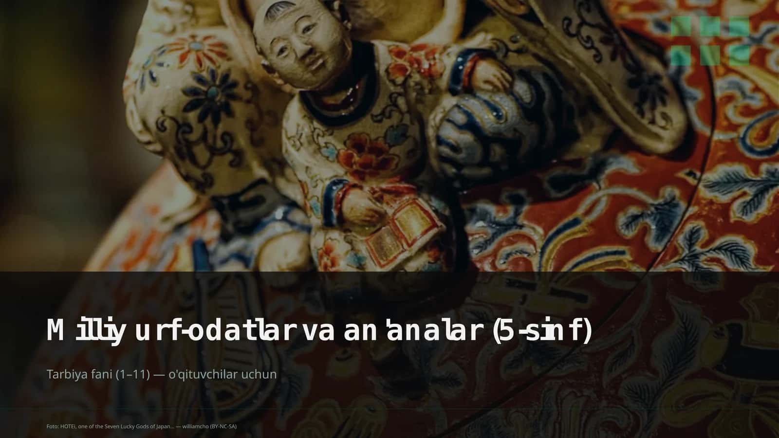Milliy urf-odatlar va an'analar (5-sinf)