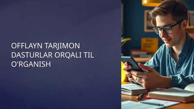 Offlayn tarjimon dasturlar