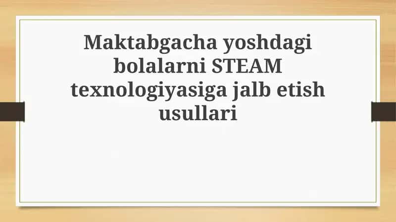 STEAM ta'limi