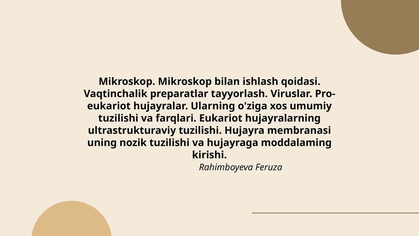 Mikroskop