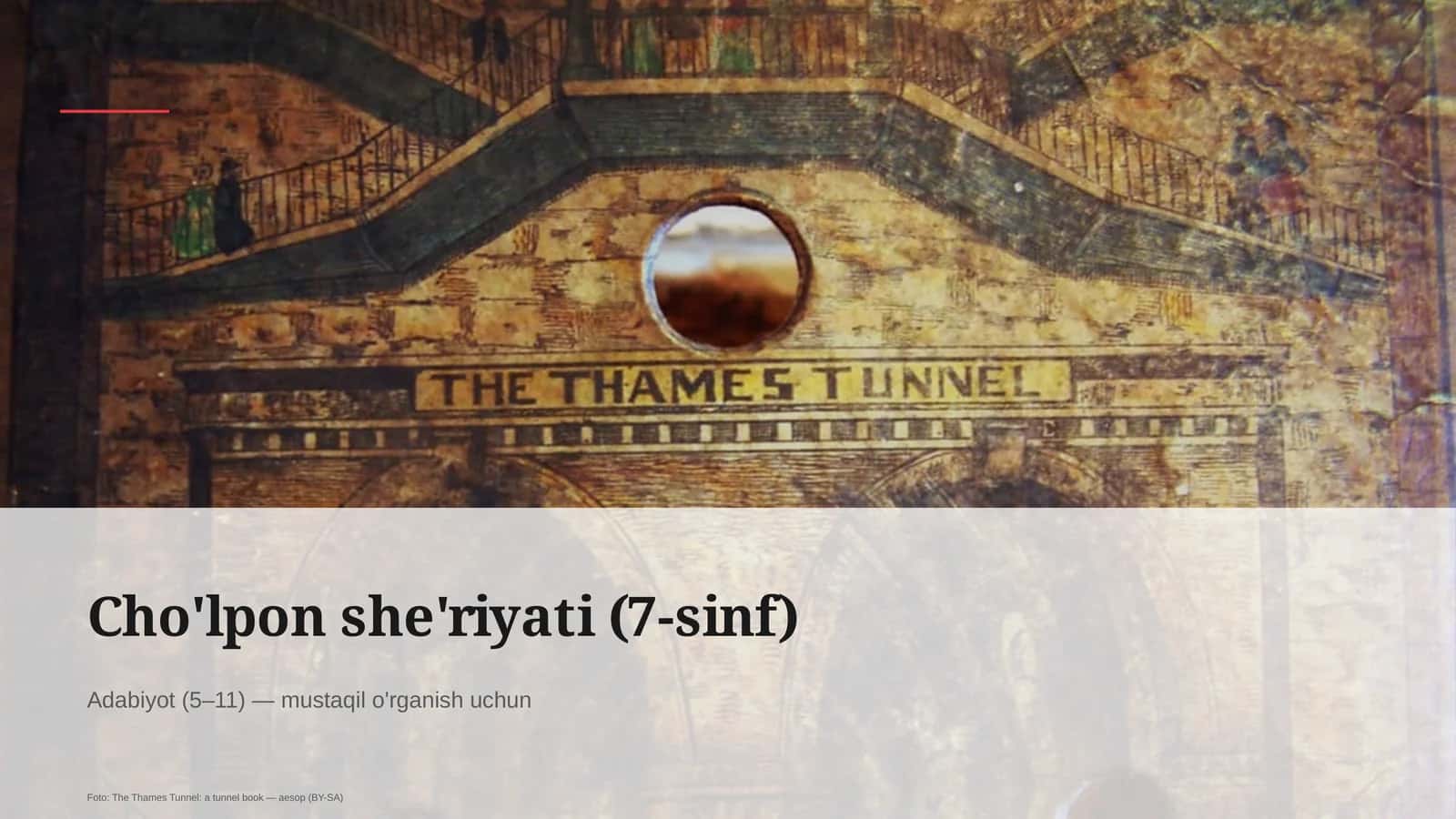 Cho'lpon she'riyati (7-sinf)