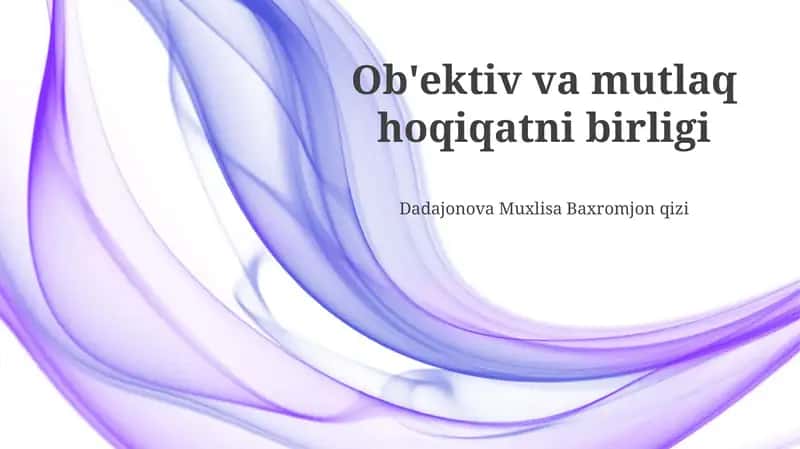 Falsafa va Haqiqat