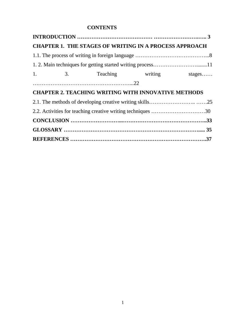 Teaching writing in early stages