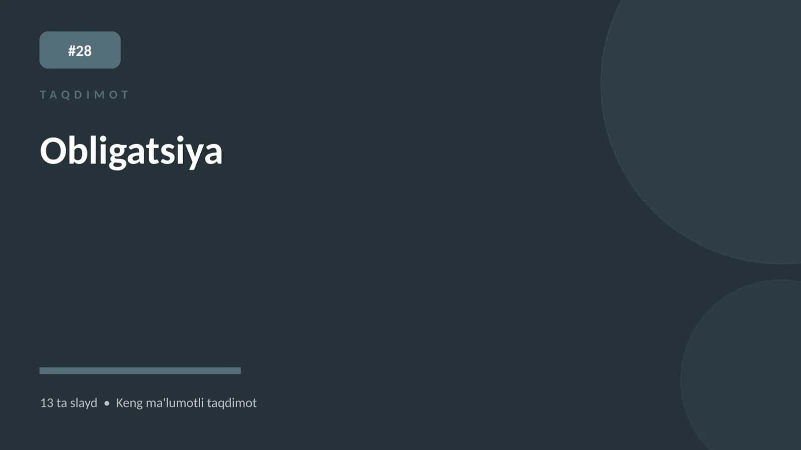 Obligatsiya