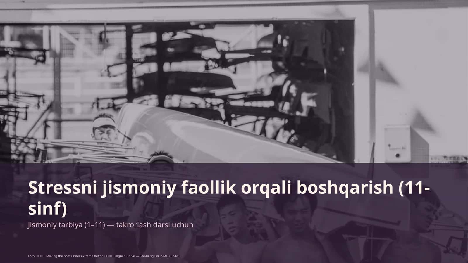 Stressni jismoniy faollik orqali boshqarish (11-sinf)