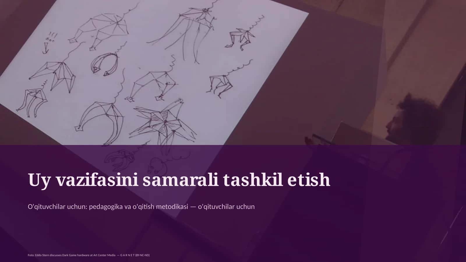 Uy vazifasini samarali tashkil etish
