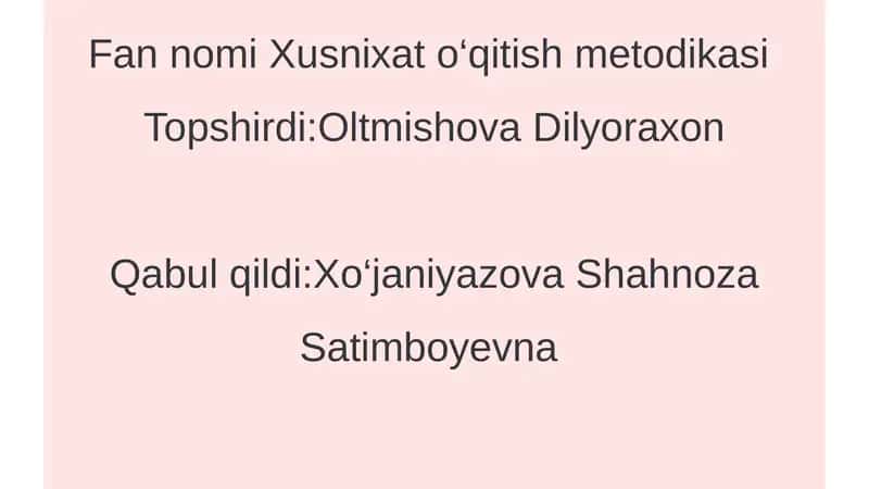 Bosh Harflarni O'rgatish uchun Ko'rgazmali Qurollar