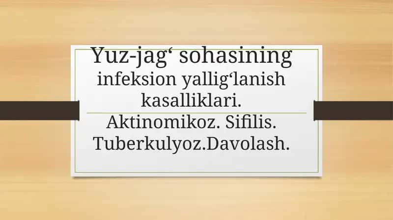 Aktinomikoz