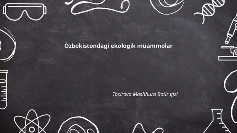 Òzbekistondagi ekologik muammolar