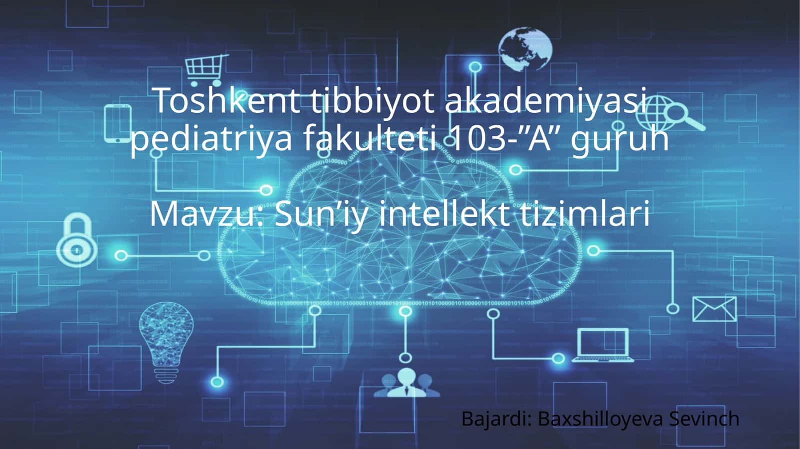 Sun’iy intellekt tizimlari