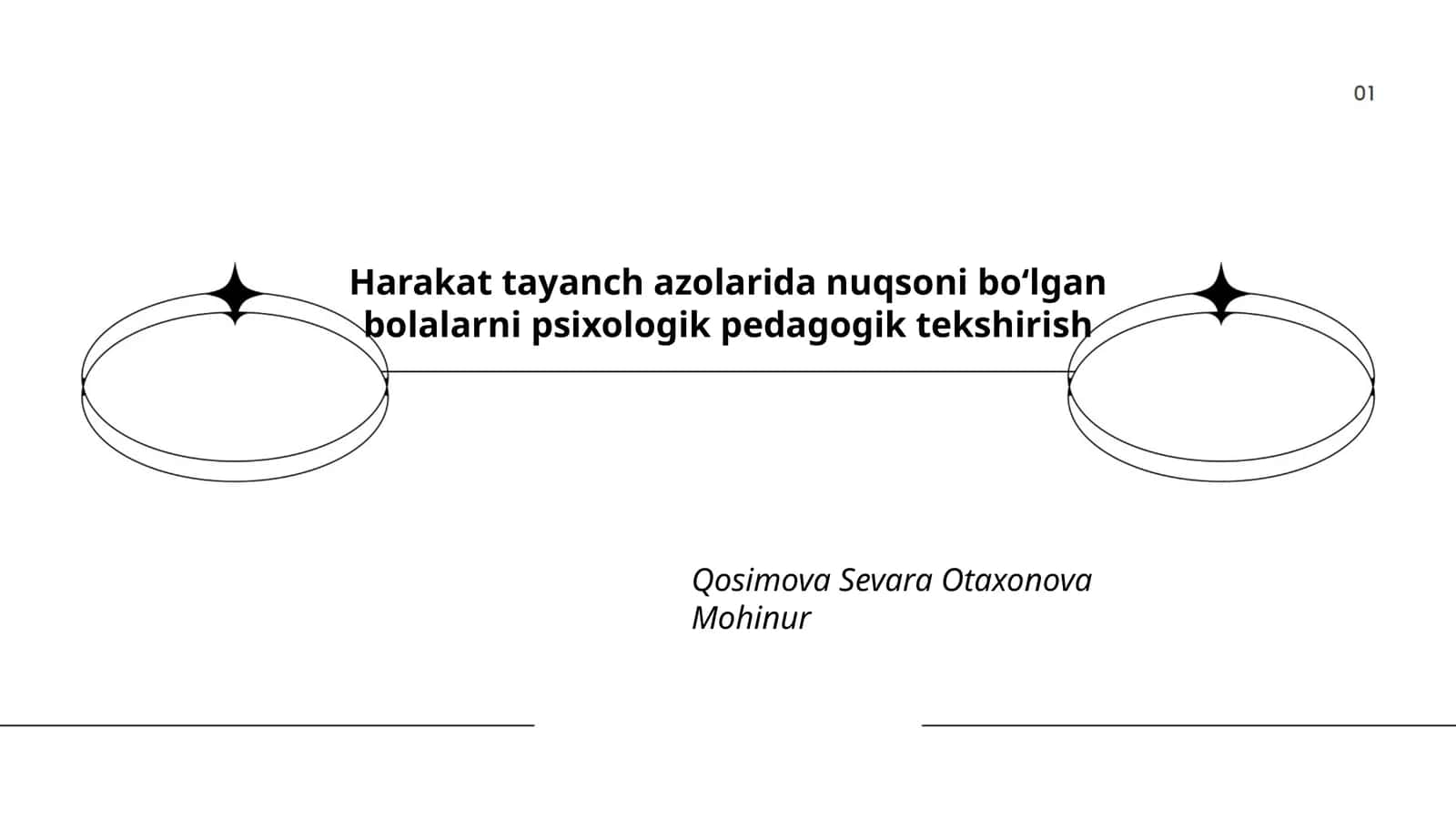 Harakat tayanch azolarida nuqsoni boʻlgan bolalarni psixologik pedagogik tekshirish