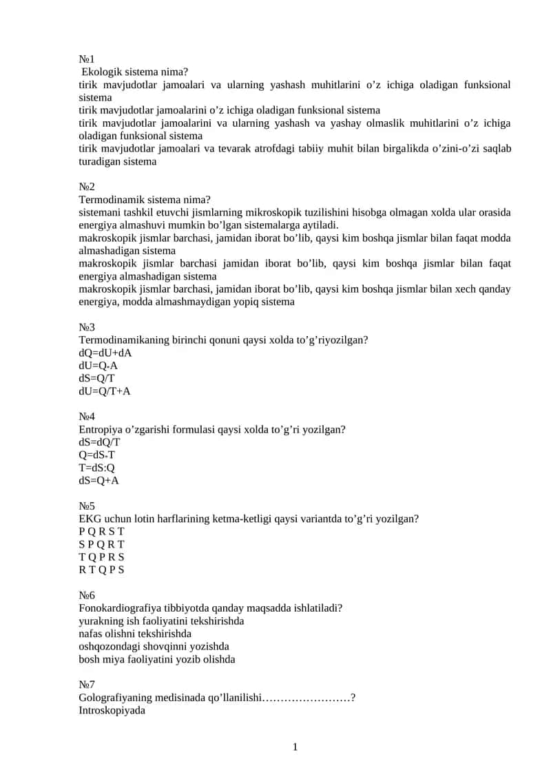 Termodinamik sistema
