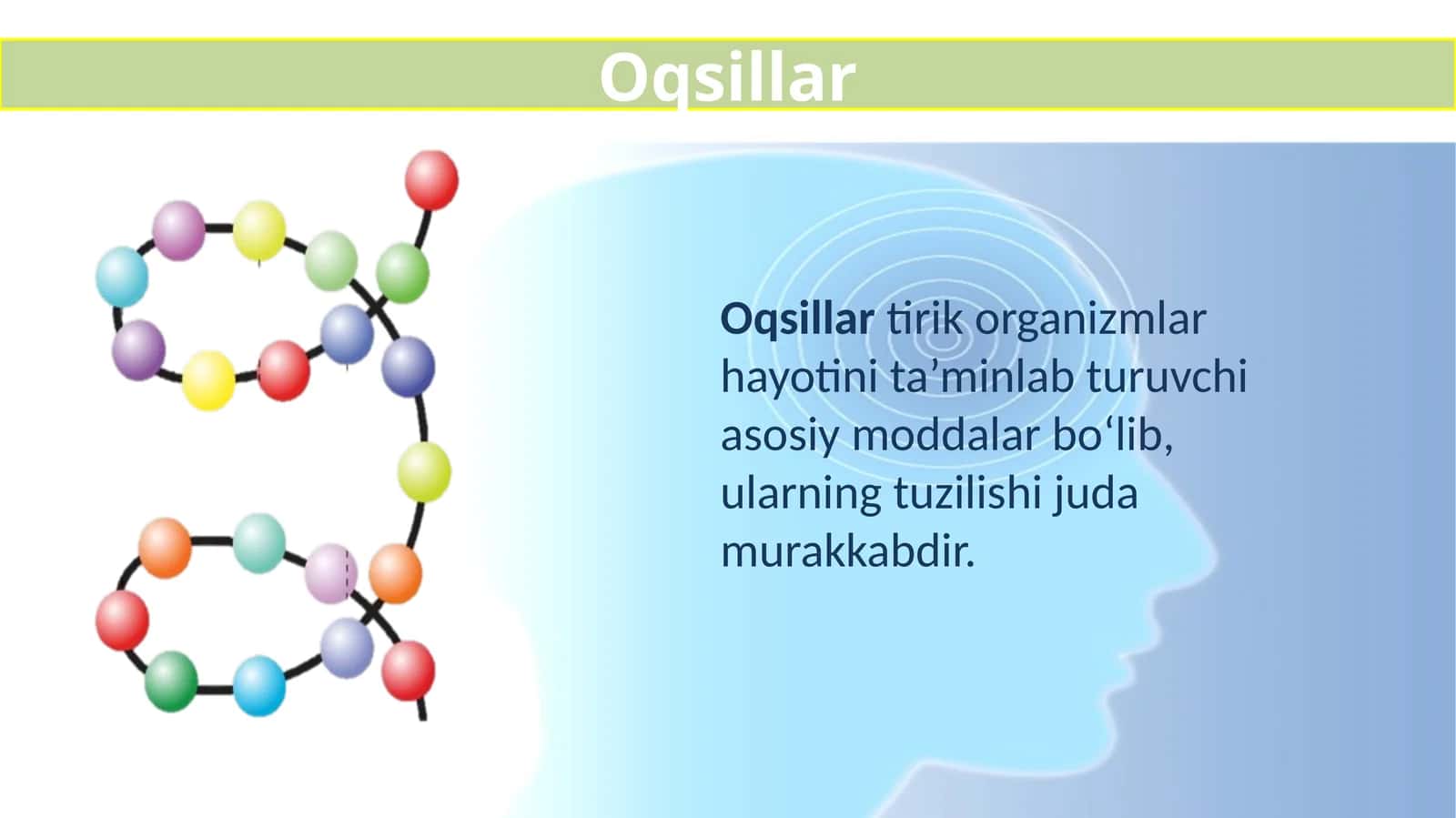 Oqsillar