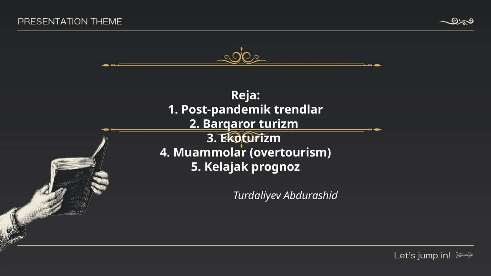 Post-pandemik sayohat odatlari va iste'molchi xulq-atvori