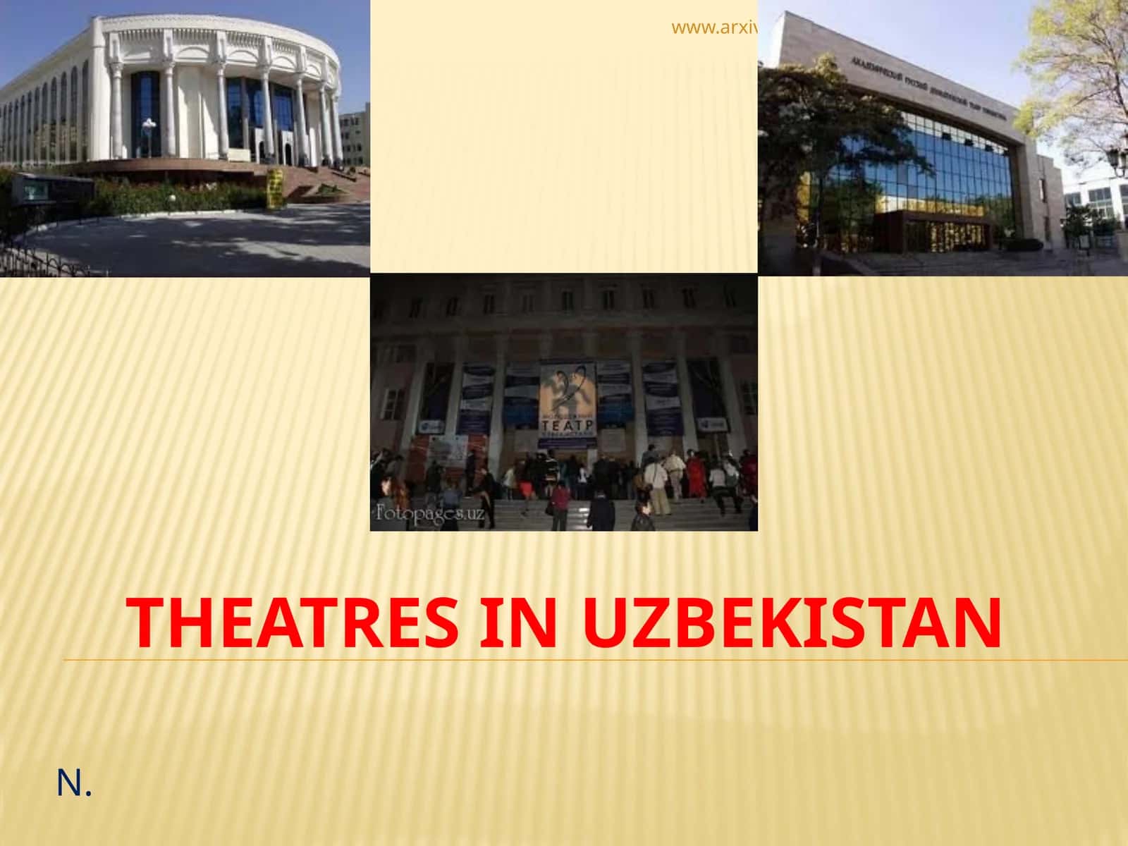 Theatres in Uzbekistan