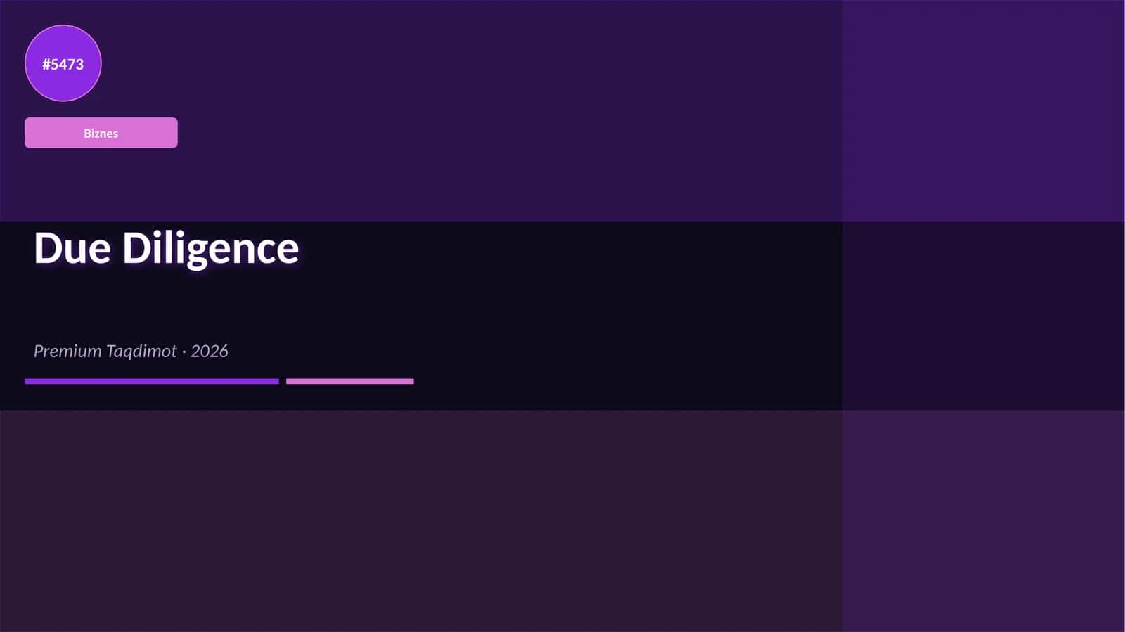 Due Diligence