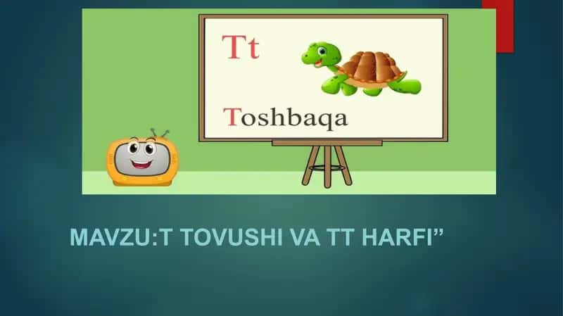 T tovushi va Tt harfi