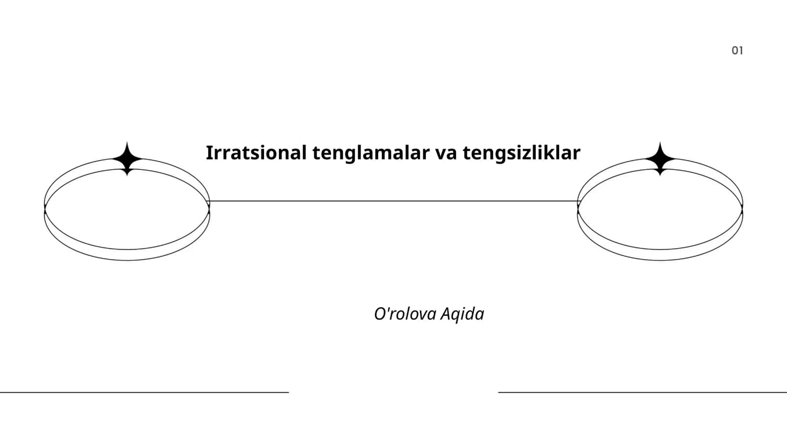 Irratsional tenglamalar va tengsizliklar