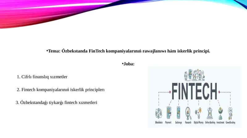 Cifrlı finanslıq xızmetler