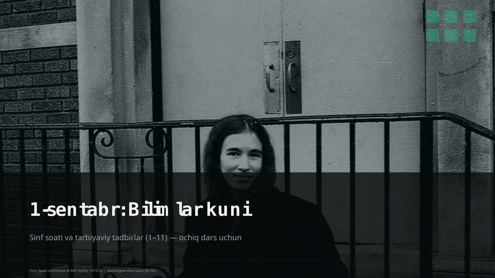 1-sentabr: Bilimlar kuni