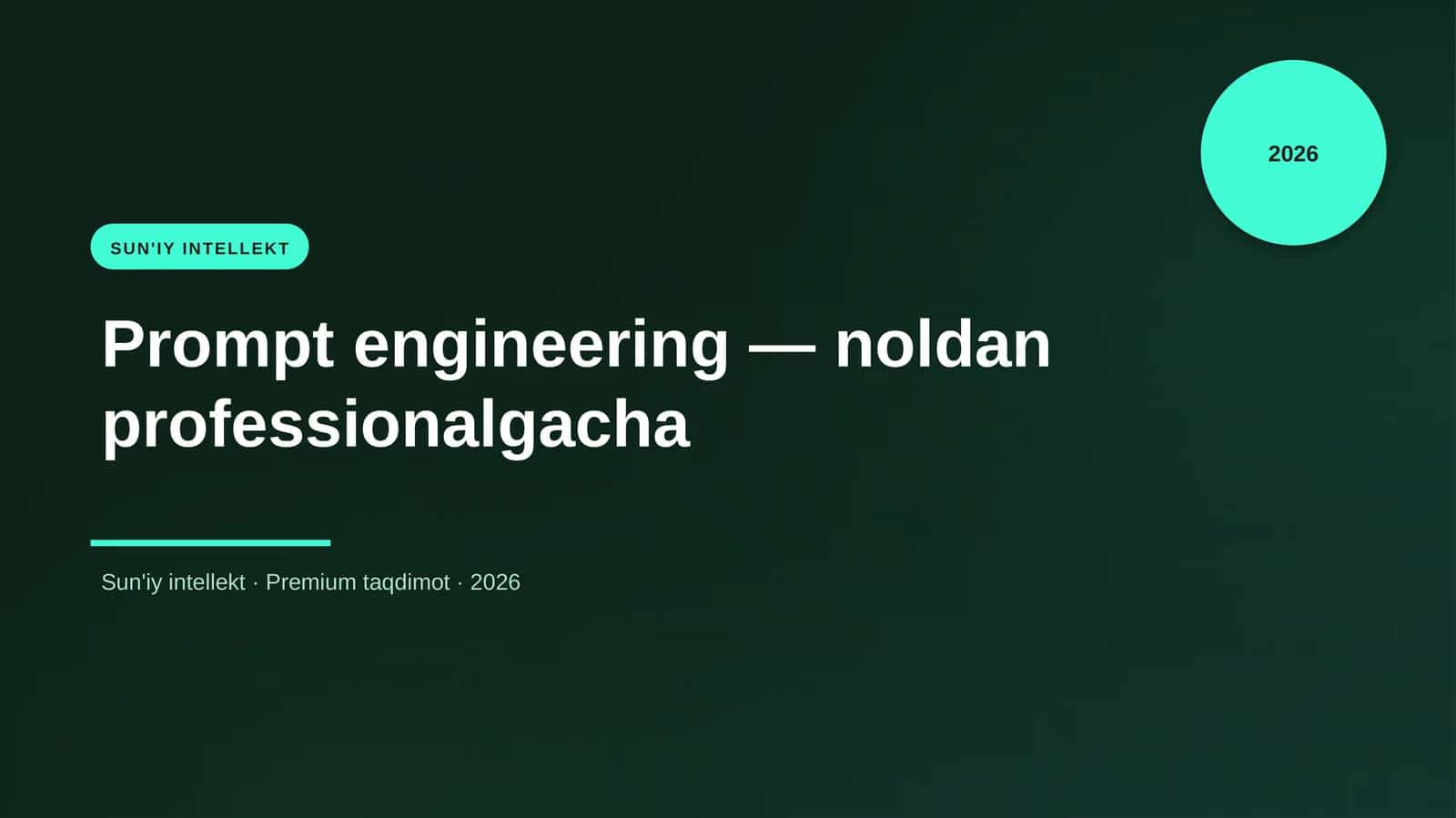Prompt engineering — noldan professionalgacha