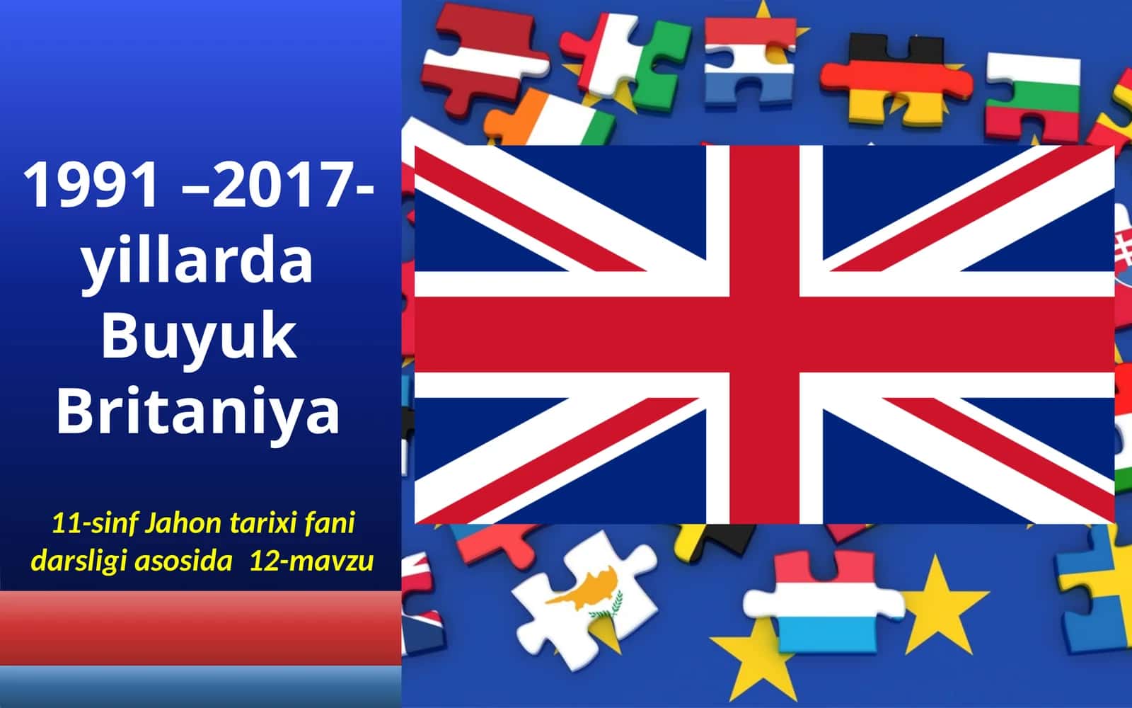 12-mavzu Buyuk Britaniya XX asr oxirida