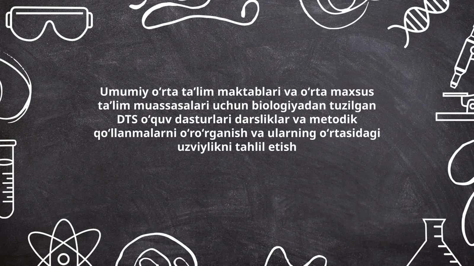 DTS oʻquv dasturlari darsliklar va metodik qoʻllanmalar