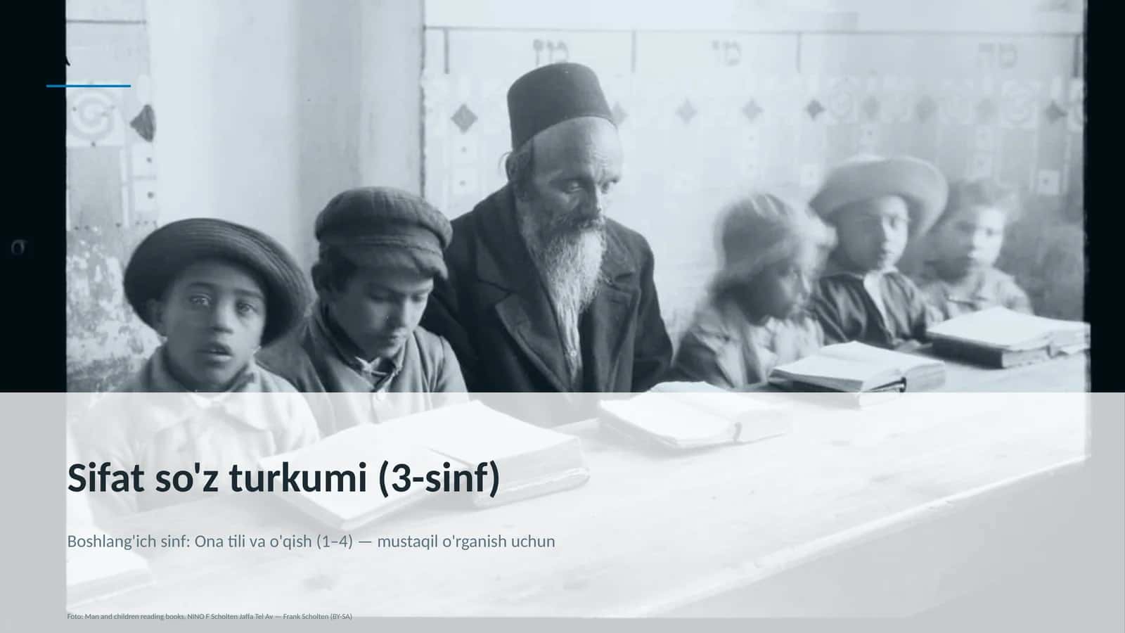 Sifat so'z turkumi (3-sinf)