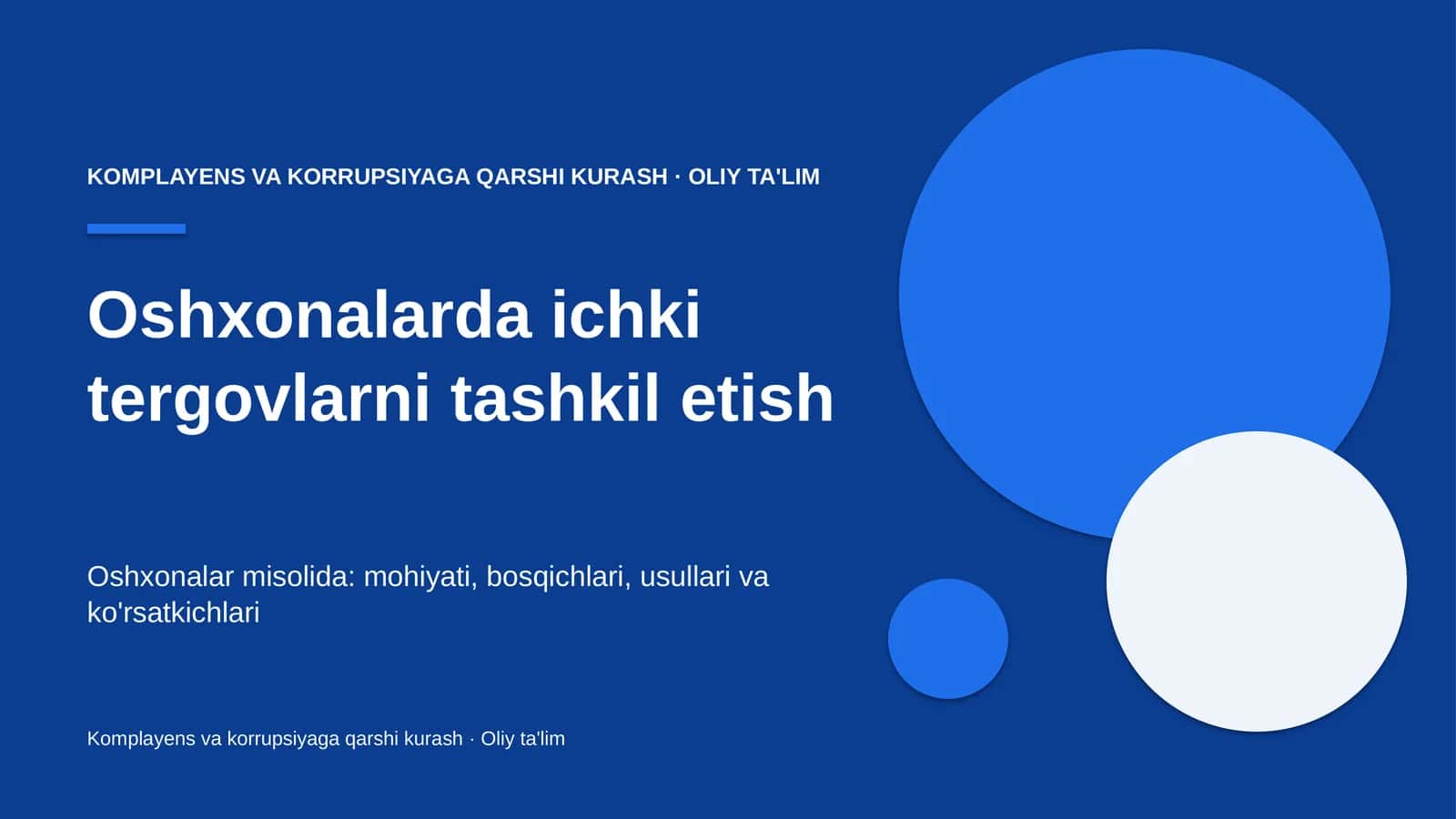 oshxonalarda ichki tergovlarni tashkil etish 7835