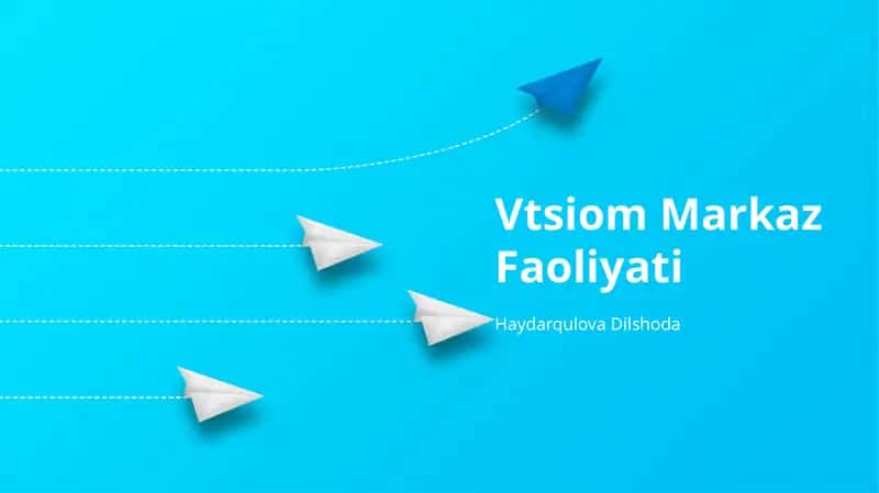 Vtsiom Markaz Faoliyati