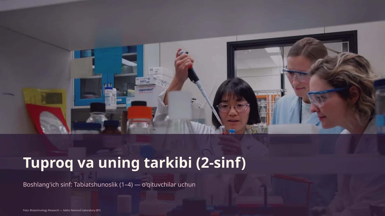 Tuproq va uning tarkibi (2-sinf)