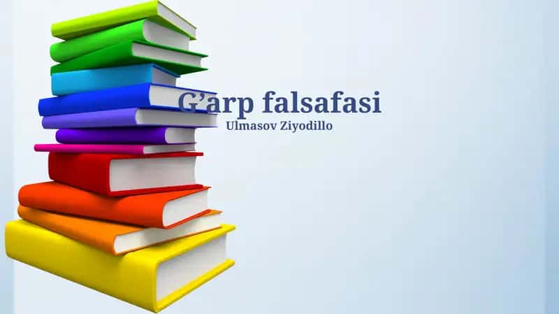 G’arp falsafasi