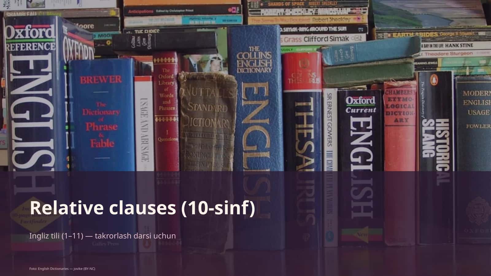 Relative clauses (10-sinf)