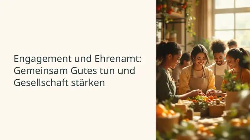 Engagement und Ehrenamt