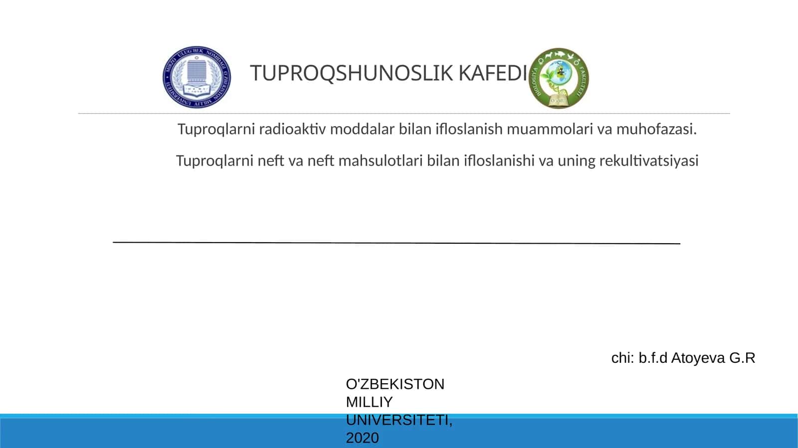 Tuproqshunoslik