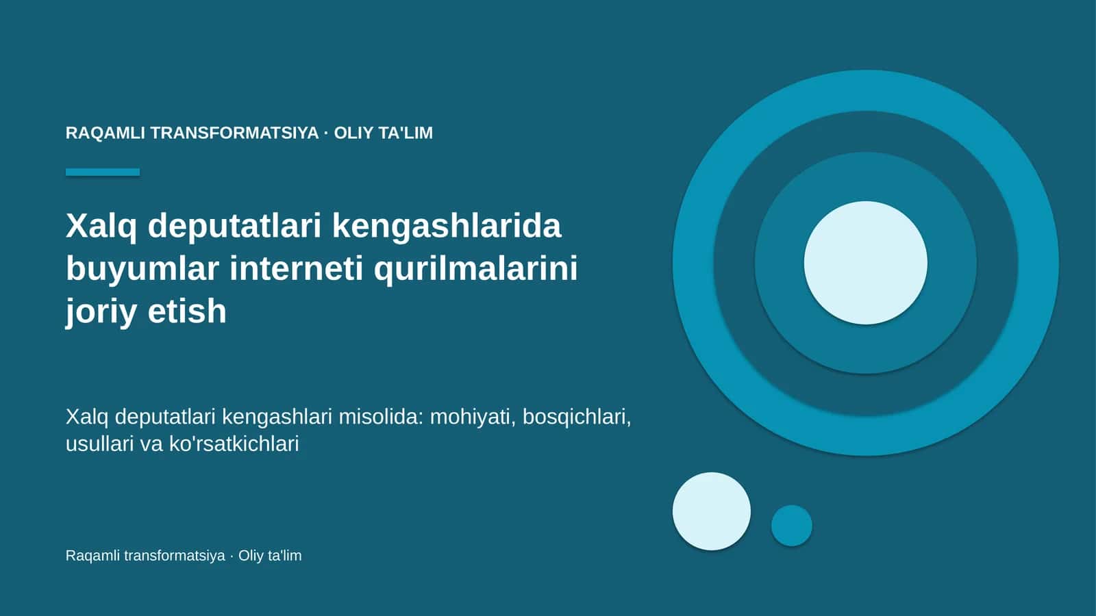 xalq deputatlari kengashlarida buyumlar interneti qurilmalarini joriy etish 1052