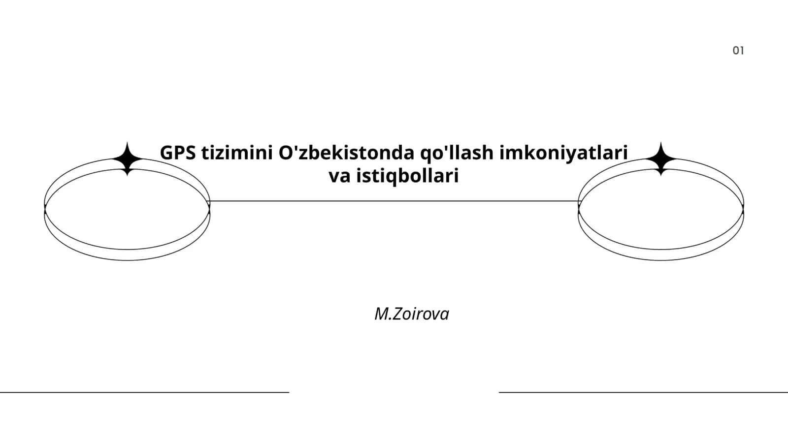 GPS tizimini O'zbekistonda qo'llash imkoniyatlari va istiqbollari