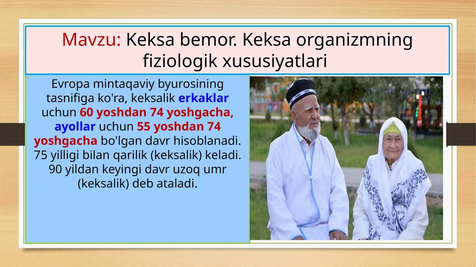 Keksa bemor