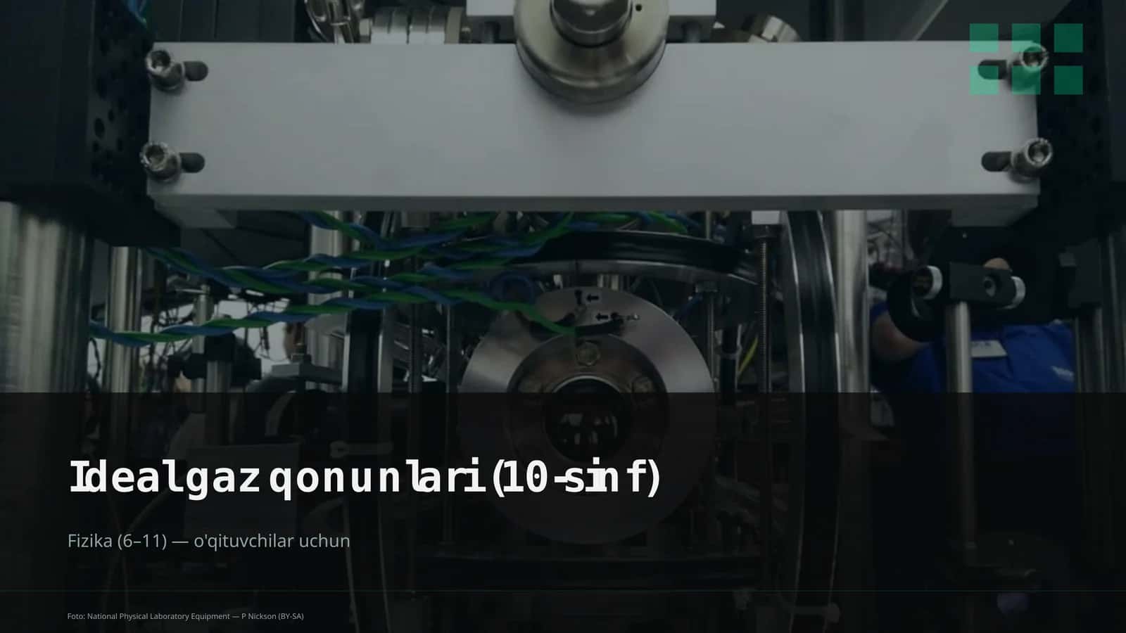 Ideal gaz qonunlari (10-sinf)