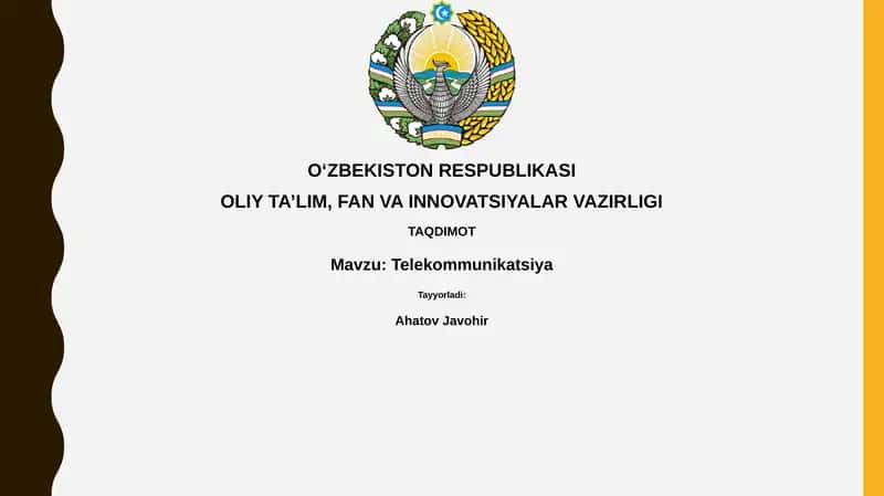 Telekommunikatsiya