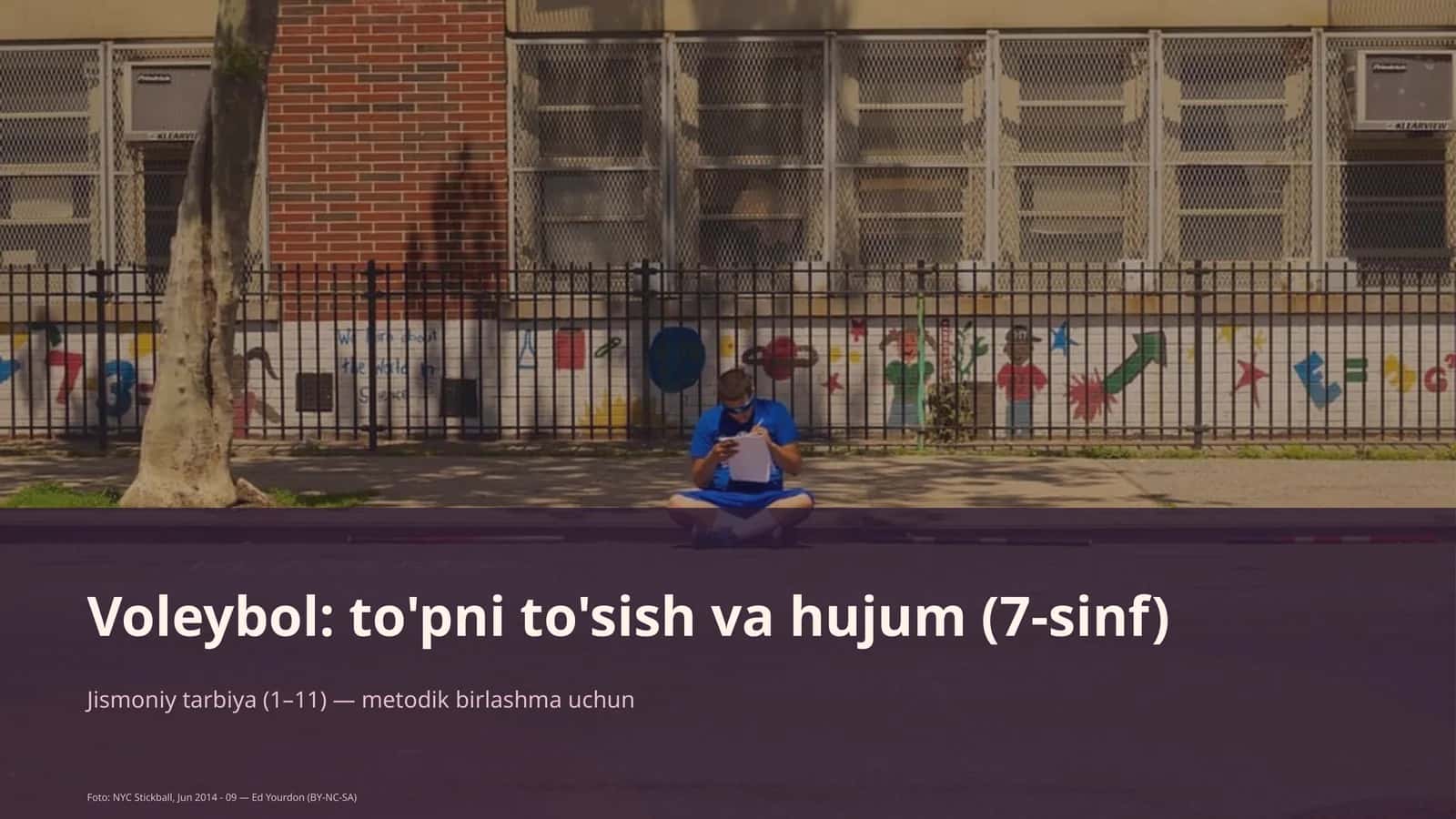 Jismoniy tarbiya (1–11) — metodik birlashma uchun