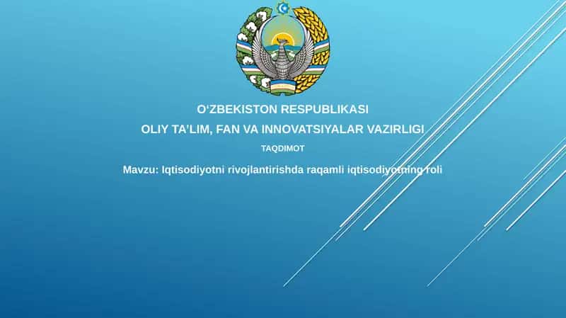 Raqamli iqtisodiyot