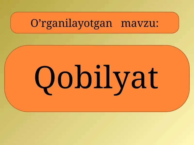 Qobilyat