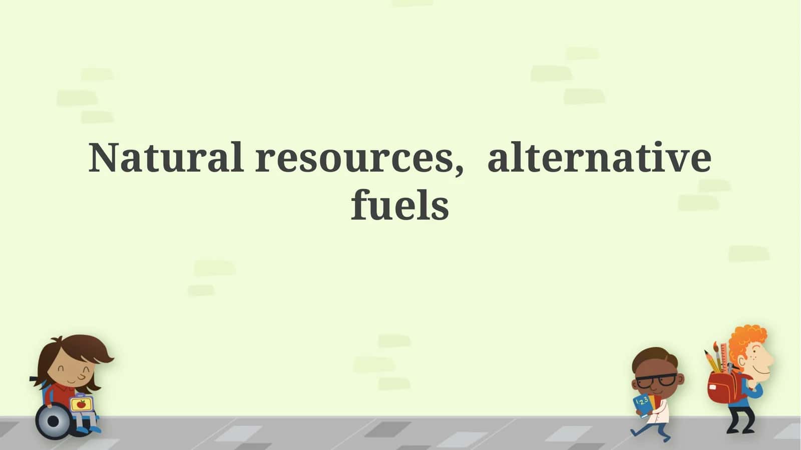 The Energy Landscape: Natural Resources and Fossil Fuels