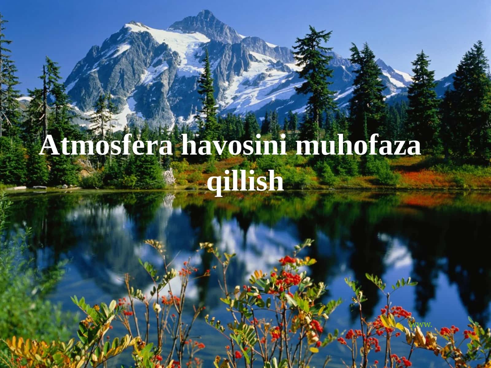 Atmosfera Tuzilishi va Xususiyatlari