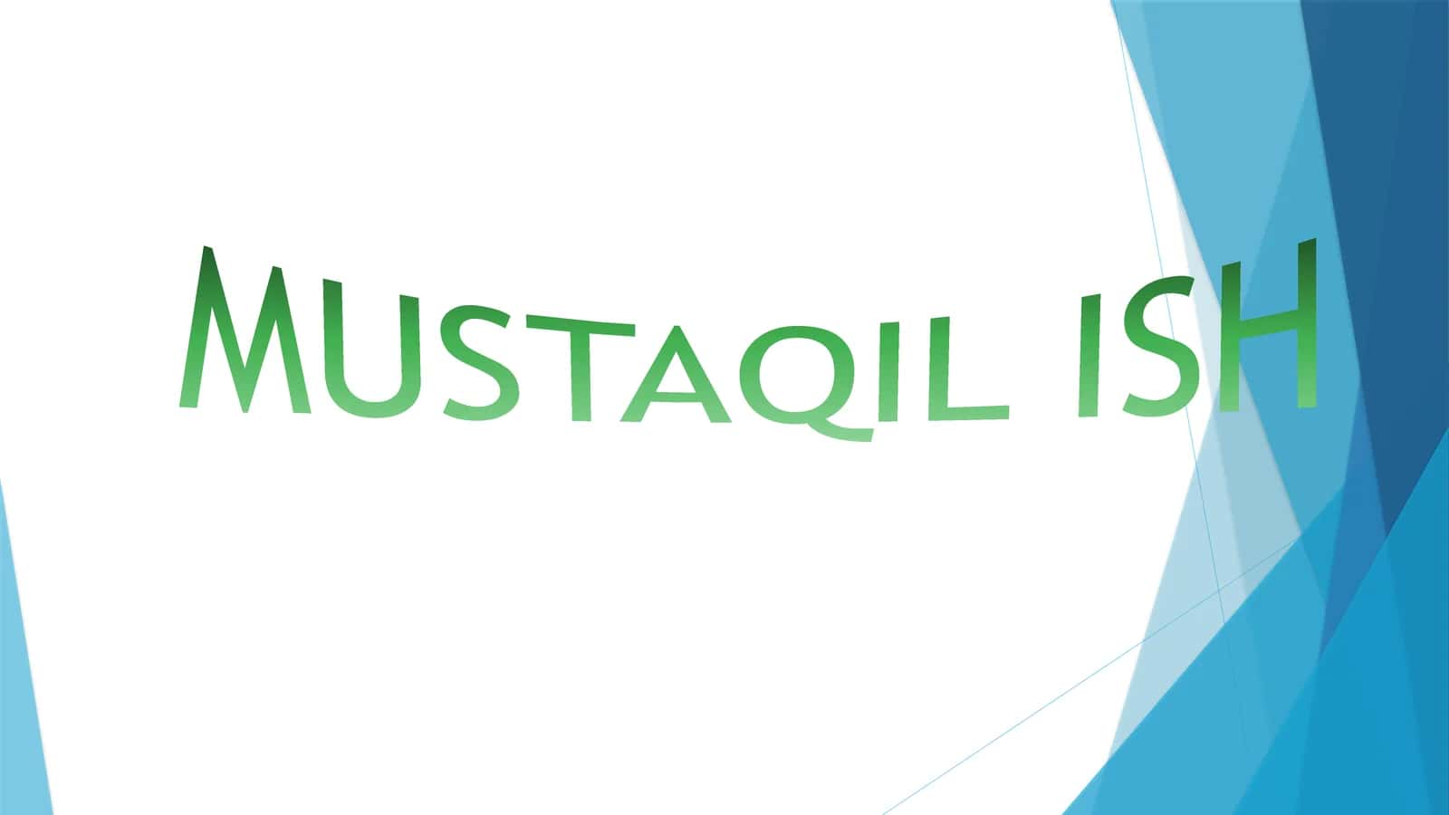 TEZIS KO'RINISHIDAGI MASHG'ULOT ISHLANMALARI