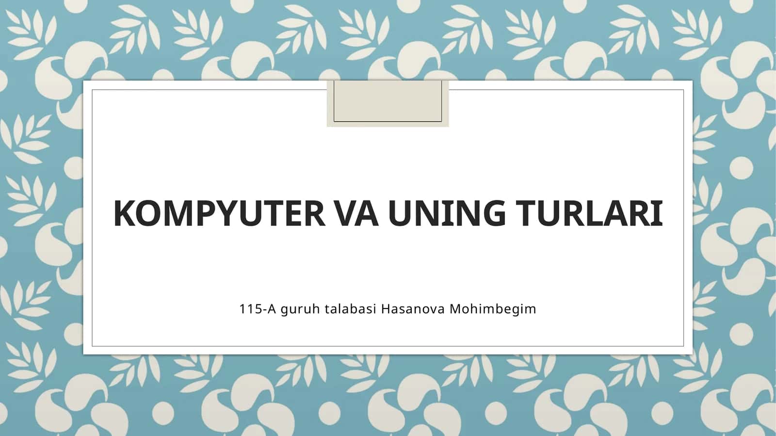 Kompyutervauningturlari
