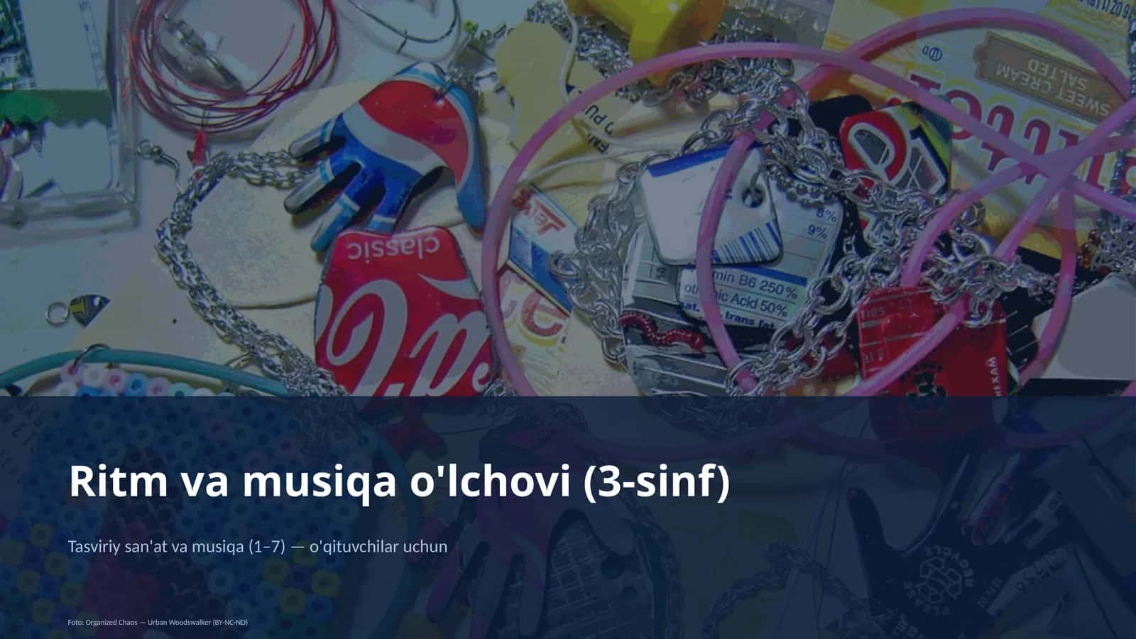 Ritm va musiqa o'lchovi (3-sinf)