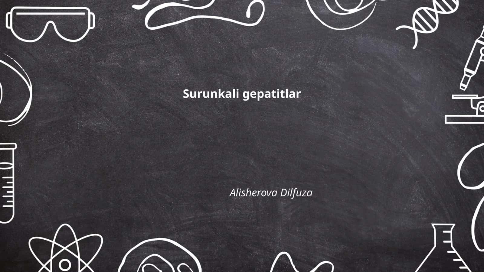Surunkali gepatitlar